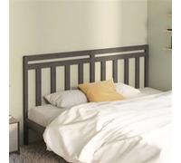 vidaXL tête de lit 206 cm - Gris