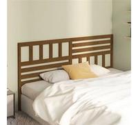 vidaXL Tête de lit - Marron miel