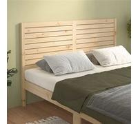 vidaXL Hoofdbord 206x4x100 cm massief grenenhout819040 Bois G