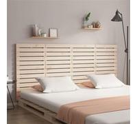 vidaXL Hoofdbord wandmontage 186x3x91,5 cm massief grenenhout824703 Bois G
