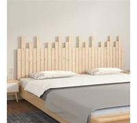 vidaXL Hoofdbord wandmontage 204x3x80 cm massief grenenhout824778 Bois G