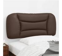 vidaXL Hoofdbordkussen 80 cm kunstleer bruin374534 Marron G