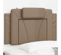 vidaXL Hoofdbordkussen 80 cm kunstleer cappuccinokleurig374764 Marron G