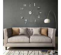 vidaXL Horloge Murale 3D Décoration Maison Salon Bureau Chambre Intérieure