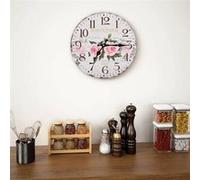 VidaXL Horloge Murale Vintage Fleur