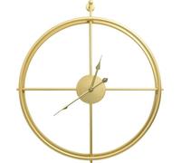 vidaXL Horloge murale Golden 52 cm Fer