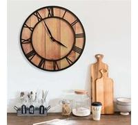vidaXL Horloge Murale Horloge Analogique Horloge Décorative Salon Salle de Séjour Chambre à Coucher Maison Intérieur 39 cm 325172
