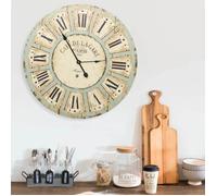 vidaXL Horloge murale Multicolore 60 cm MDF analogique décorative
