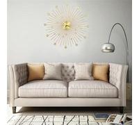 vidaXL Horloge murale métal 70 cm Golden