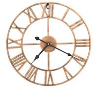 vidaXL Horloge murale métal 40 cm Golden