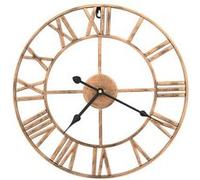 vidaXL Horloge murale métal 40 cm Golden