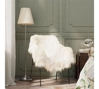 vidaXL Peau de mouton - Crème