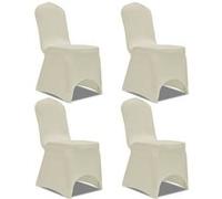 vidaXL Housse de chaise extensible 4 pcs