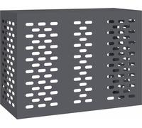 vidaXL Housse de climatiseur, anthracite, 110 x 50 x 80 cm