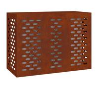 vidaXL Housse de protection pour climatiseur, aspect rouille, 110 x 50 x 80 cm