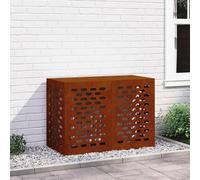 vidaXL Housse de protection pour climatiseur, aspect rouille, 100 x 50 x 70 cm