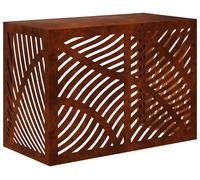 vidaXL Housse de protection pour climatiseur, aspect rouille, 100 x 50 x 70 cm