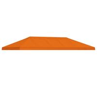 vidaXL, housse de protection pour pavillon, 6 x 3 mètres, orange, polyester, 190 g/m²