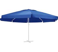 vidaXL Housse de rechange pour parasol bleu azur 600 cm