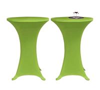 vidaXL Housse de Table Extensible - Verte