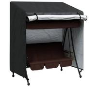 vidaXL Housse pour balancelle d'extérieur 135 x 100 x 165 cm, Housse de Jardin et terrasse, résiste aux UV, imperméable, protège Votre balançoire, écolo et Durable