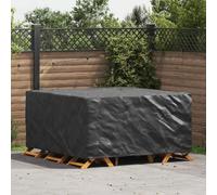 vidaXL Housse pour meubles Uni Noir 180 x 190 x 85 cm 600D