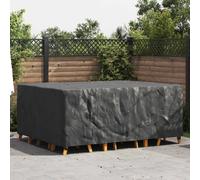 vidaXL Housse pour meubles Uni Noir 220 x 190 x 85 cm 600D