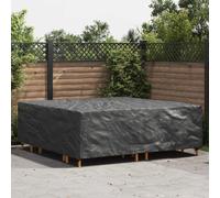 vidaXL Housse pour meubles Uni Noir 220 x 220 x 70 cm 600D