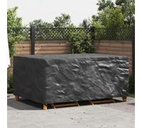 Housse de meuble vidaXL, noir uni, 240 x 160 x 100 cm, 600D