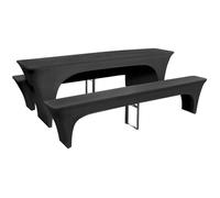 Housse pour table de pique-nique/bancs 3 pièces Anthracite vidaXL vidaXL