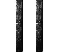 vidaXL Housses de parasol avec fermeture éclair 2 pcs PE 250 cm Noir G