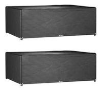 vidaXL Couvertures pour meubles de jardin 2 pcs. 12 oeillets 270x180x90 cm Rectangulaire