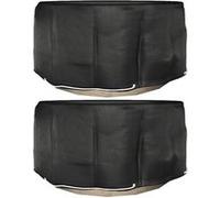 vidaXL Housses pour meubles de jardin 2 pcs 10 œillets Ø230x90 cm rond 3155353 Noir G