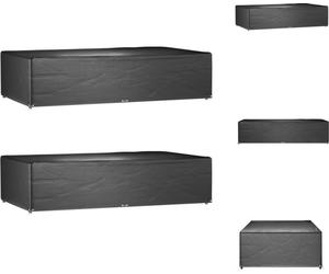 vidaXL Housses pour meubles de jardin 2 pcs. 12 oeillets 315x180x75 cm Rectangulaire - Housses de protection pour meubles de jardin