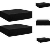 vidaXL Housses pour meubles de jardin 2 pcs. 8 oeillets 200x200x70 cm - Housses de protection pour meubles de jardin