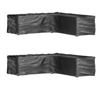 vidaXL Housses salon de jardin 2 pcs
