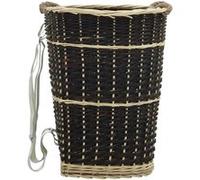 vidaXL Sac à Dos de Bois de Chauffage et Ceintures de Transport Stockage de Légumes Rangement Porte-bûches Panier à Linge 50x44x58 cm Saule Naturel