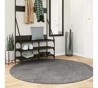 VidaXL Huarte Tapis Ø160 cm - Anthracite