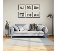 VIDAXL HUARTE Tapis bleu