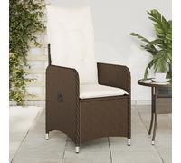 VIDAXL Inclinables Rotin Marron