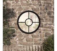 vidaXL Jardin - Rond Noir 40 cm