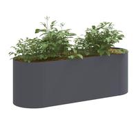 Jardinière surélevée vidaXL pour le jardin, anthracite, 120 x 40 x 40 cm