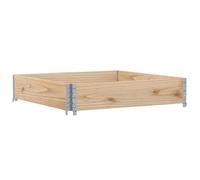 vidaXL Jardinière 100x100 cm en pin massif