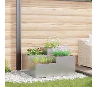 vidaXL Jardinière - 100x100x48 cm Acier galvanisé