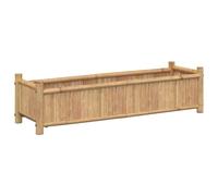 Jardinière 100x30x25 cm bambou
