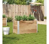Vidaxl Jardinière 100x50 Cm Bois De Pin Massif
