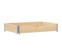 vidaXL Jardinière 120x80 cm pin massif