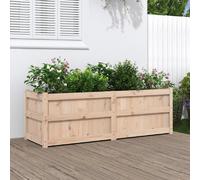 vidaXL Jardinière 150x50x50 cm - Bois de pin