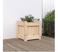 vidaXL Jardinière 31x31x31 cm bois de pin massif 837394