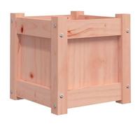 vidaXL Jardinière 31x31x31 cm – lit surélevé, bac à fleurs – bois massif de Douglas, marron